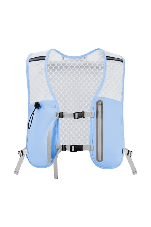 Breathable Running Jacket with Large Capacity Hydration Backpack And Easy Access Blue