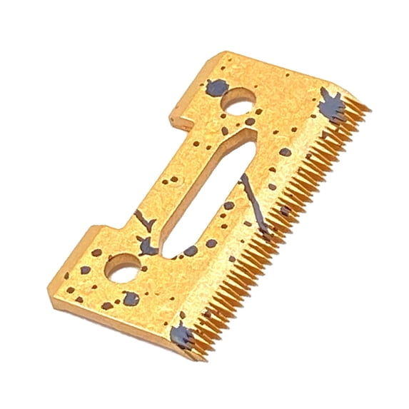 Wswqop Ceramic Moving Cutting Blade Stagger-tooth for Wahl 8148 Direct Replaces Spare Golden