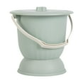 thumbnail image 1 of Wswqop Chamber Pot Spittoon with Lid Household Bedside Commode Urinal Thickened Pot for Green, 1 of 9