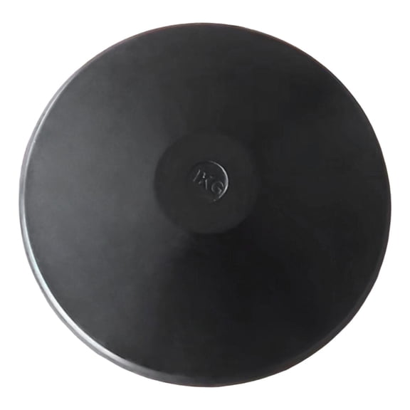 Wswqop Competition Throwing Discus Rubber Sports Training Tool Physical Development for 1kg