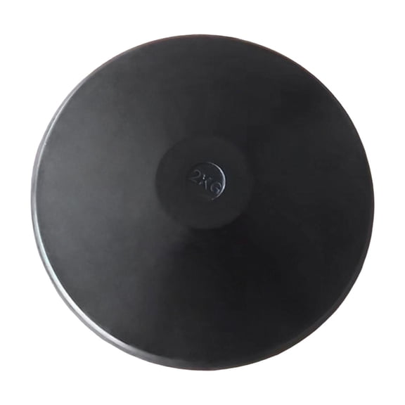 Wswqop Competition Throwing Discus Rubber Sports Training Tool Physical Development for 2kg
