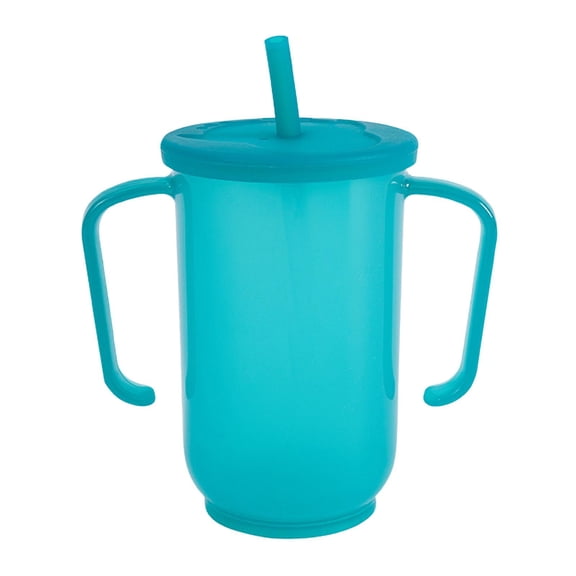 Wswqop Convalescent Feeding Cup Drink Feeder Leakproof Spillproof Sippy Cup for Seniors