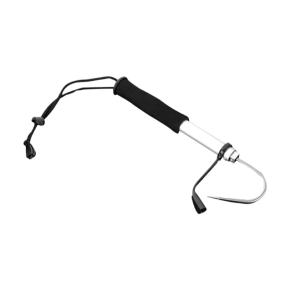 Wswqop Durable Fishing Gaff Hook Extendable Pole Tool for Trout Landing and Ice Fishing