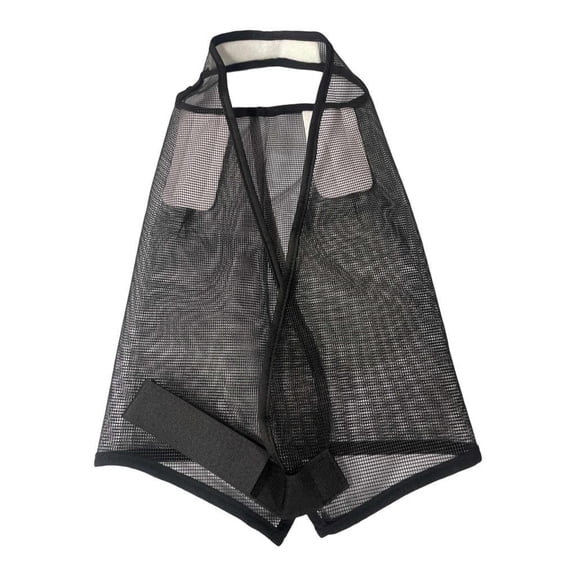 Wswqop Earless Horse Fly, Sun Protection, Comfortable Equine Face Cover, Fly Protection Black