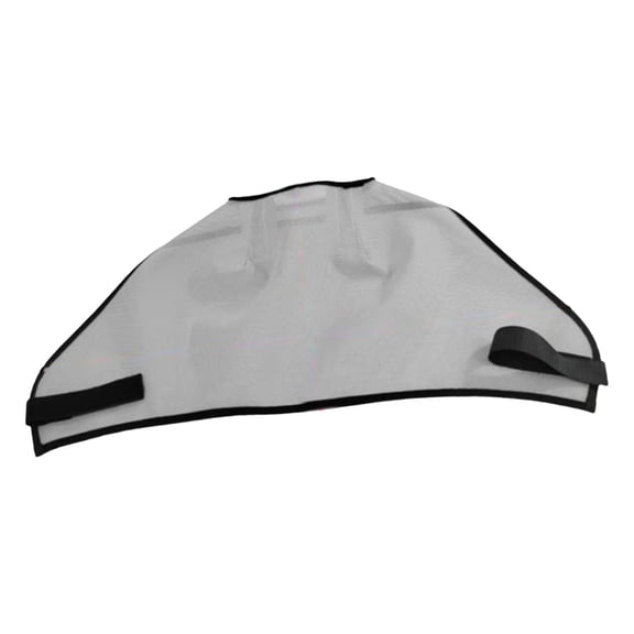 Wswqop Earless Horse Fly, Sun Protection, Comfortable Equine Face Cover, Fly Protection Gray