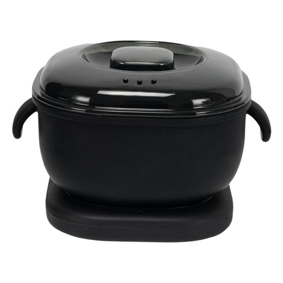 Wswqop Electric Waxing Heater Warmer 400ml Silicone for body Facial Waxing Salon