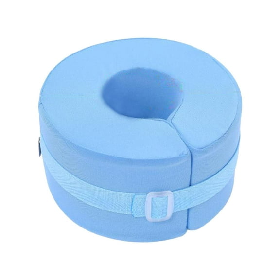 Wswqop Elevating Foot Cushion Donut Foam Heel Hands Ankle Protector for Elderly Patient Blue