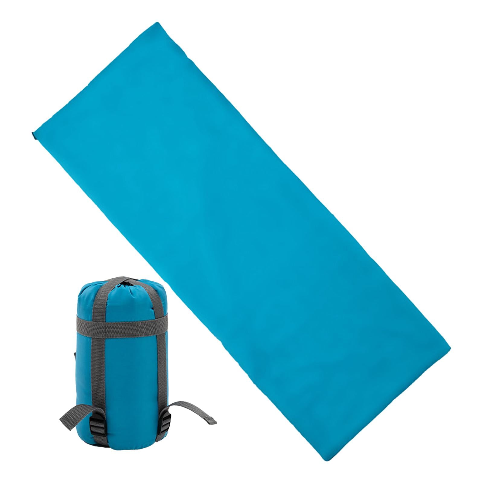 Wswqop Envelope Sleeping Bag for Men Women 3 Season Ultralight Camping Sleeping Bag for Blue