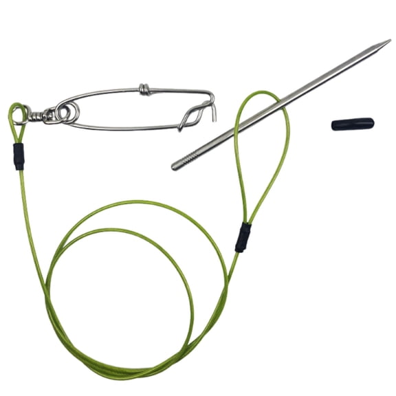 Wswqop Fish Stringer Fish Holder Sturdy Compact Rust Resistant Easy to Use Professional 120cm