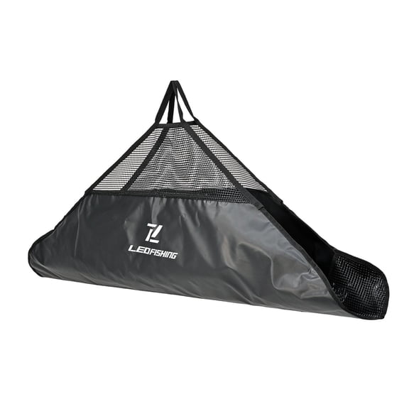 Wswqop Fish Weighing Bag Fishing Bag with Fish Ruler Fish Weight Bag Fishing Tournament