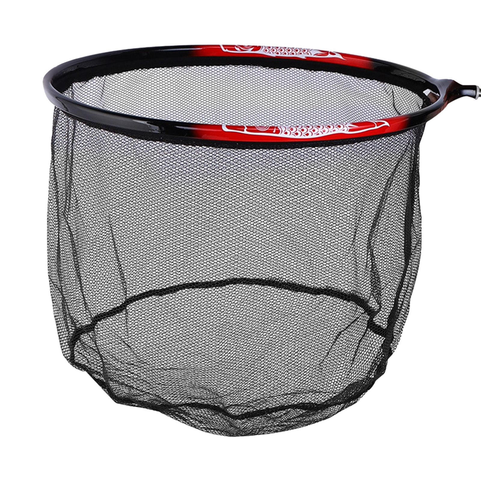 Wswqop Fishing Landing Net Head Saltwater Titanium Alloy Fishing Tackle ...