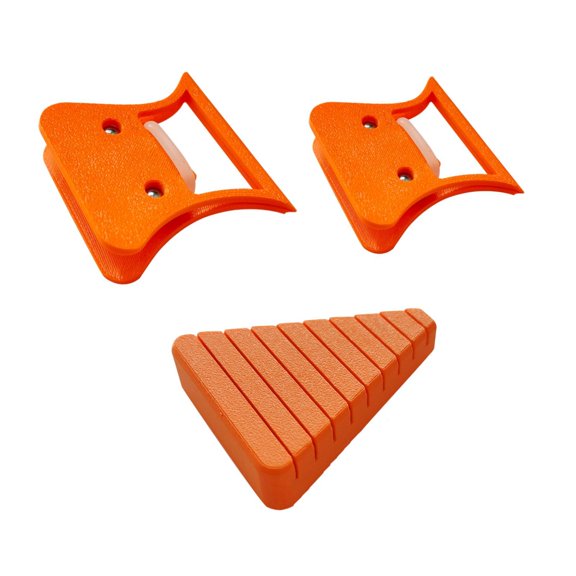 Wswqop Fly Binding Hipline, Fly Bonded Tool, Practical, Stable Fly Binding Hachel Clip, 3Pcs Set