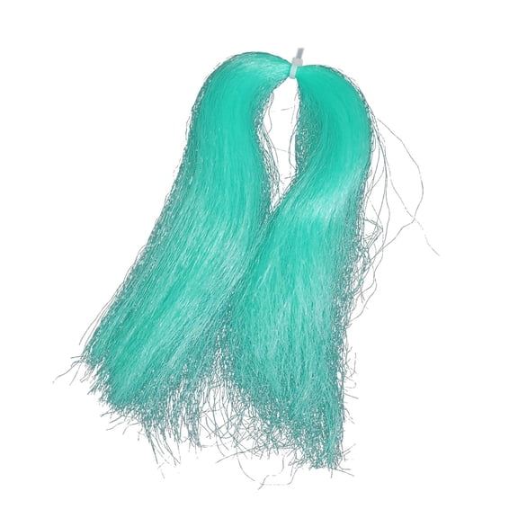 Wswqop Fly Tying Thread, Fiber Silk Accessories Tieing Supplies for Dry Wet Fly Binding Blue Green