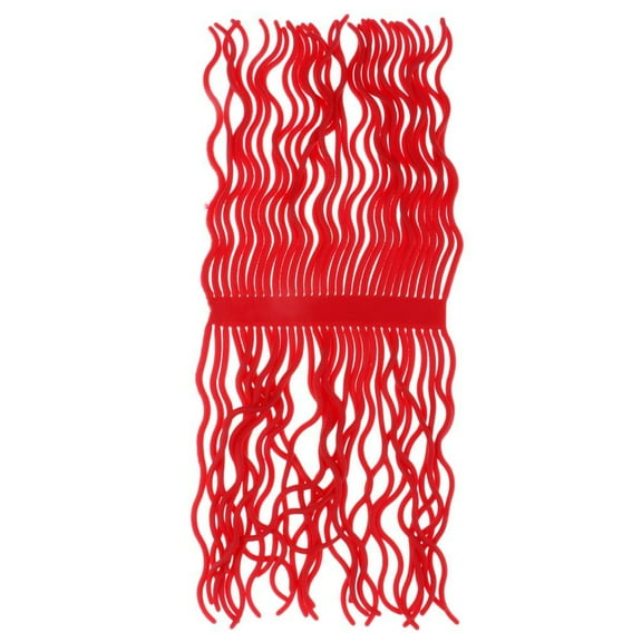 Wswqop Fly Worm Body Material Fly Tying Material Bunch Red