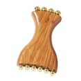 thumbnail image 1 of Wswqop Gua Sha Facial Tool Gua Sha Tool Wooden Handheld Women Men Ergonomic Practical Wood Color, 1 of 9