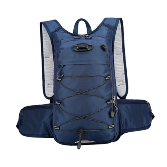 Wswqop Hiking Backpack Daypack Breathable 20-35L Quick Release Belt Back Pack Outdoor navy