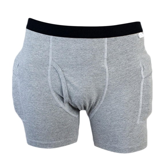 Wswqop Hip Fractures Protector Pants Hip Armour for Fractures Prevention Anti Collision MEN M