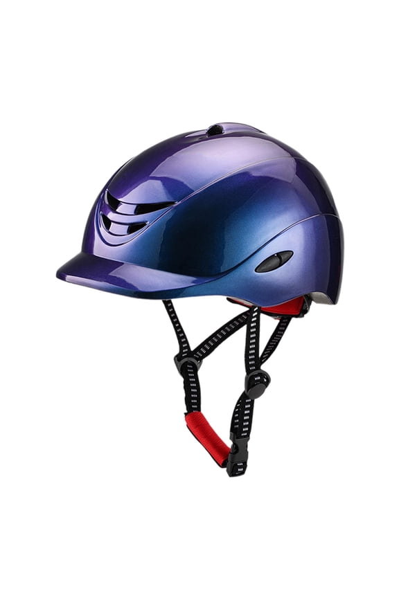 Horse Riding Helmet Adjustable Outdoor Sports Hats Cap Breathable Equestrian Hat L