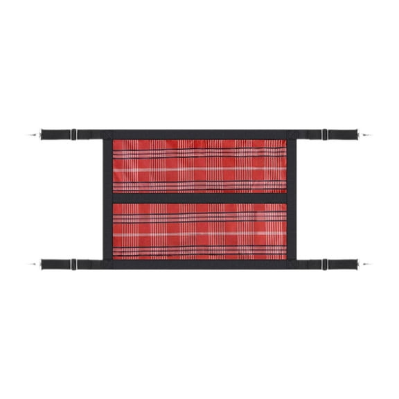 Wswqop Horse Stable Guards Cattle Barn Guards Pet Stable Supplies Gear 150 x 48 cm Keep Red