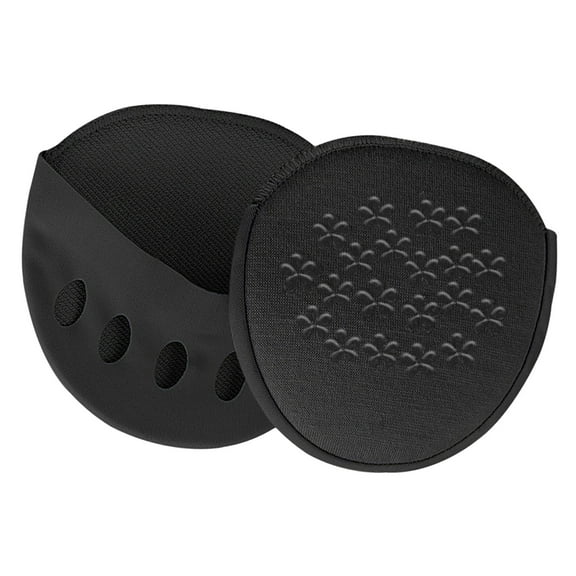 Wswqop Invisible Socks Toe Separator Foot Protector Black