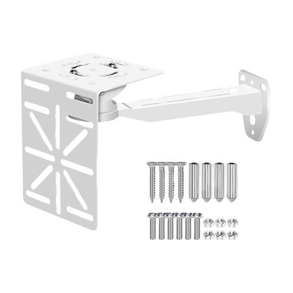 Wswqop L-Shaped Security Camera Mount Bracket, Adjustable Universal Camera Bracket for Wall Mount