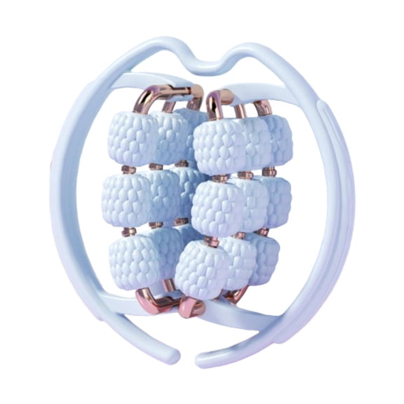 Wswqop Massage Roller Massager Roller 18 Wheels Build Muscle Massager Massage Tool Anti Blue