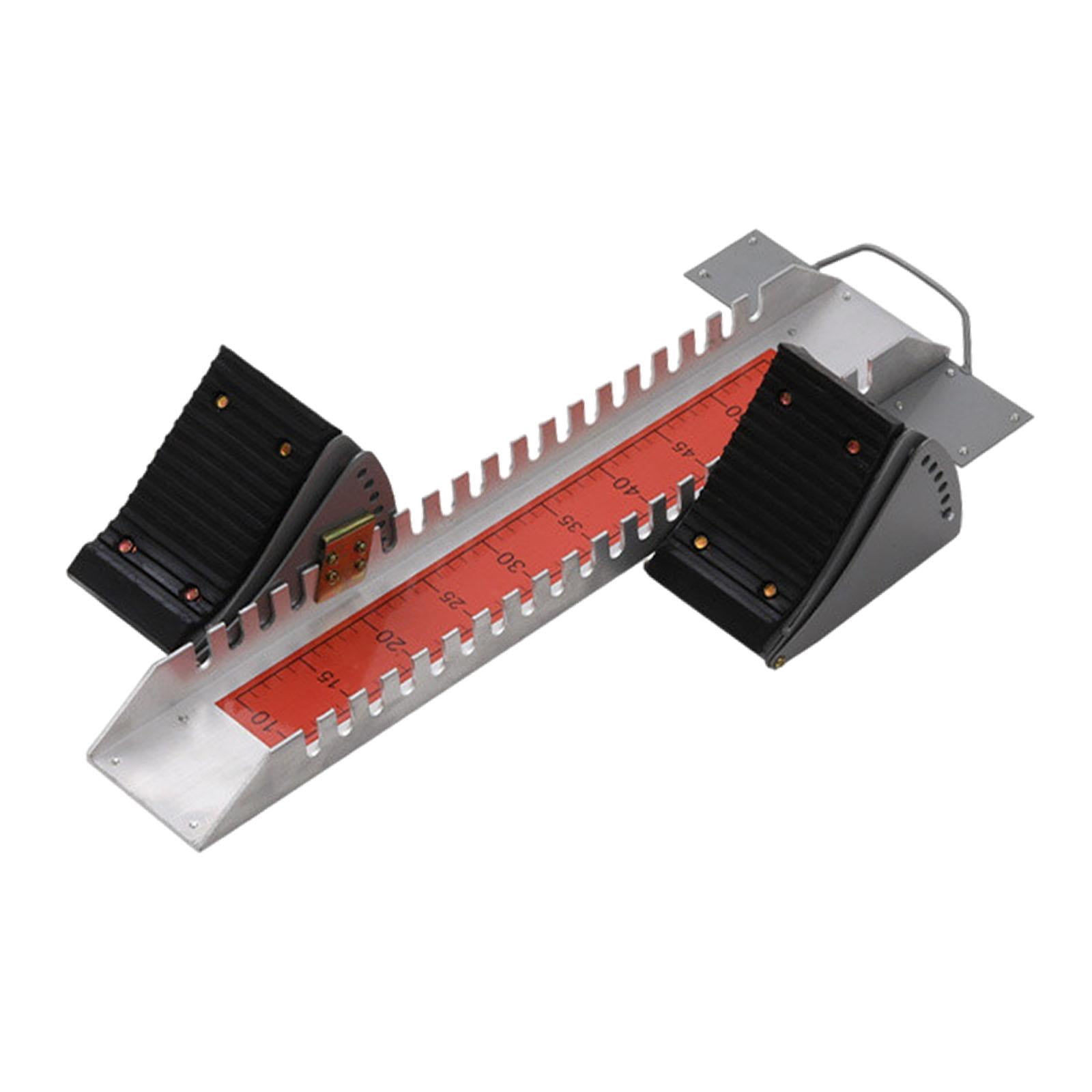 Wswqop Multifunctional Starting Block Adjustable Compact AntiSlip Track and Field Block