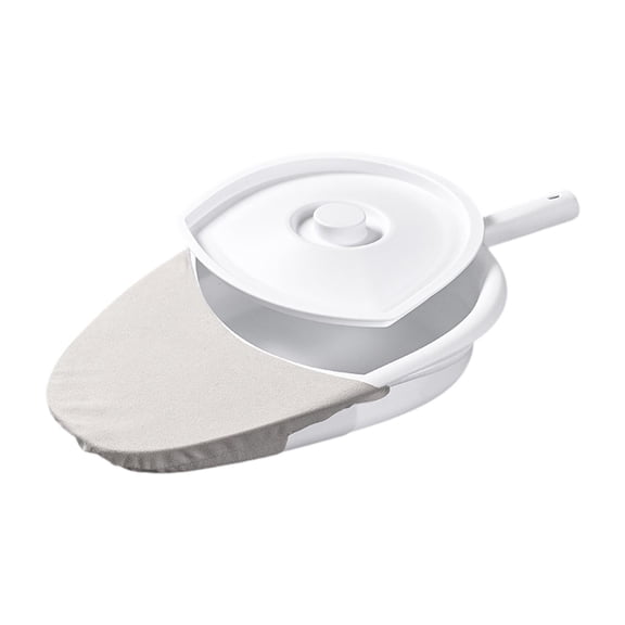 Wswqop Nursing Bedpan Bedridden Bedpan Thicken with Cover 10 Degree Slope Smooth Strong