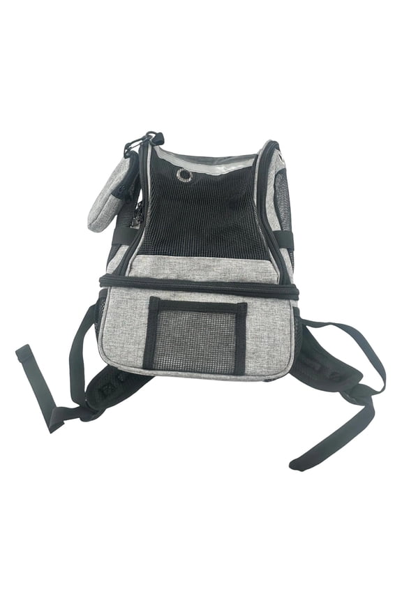 Oxygen Machine Carrying Bag Polyester Backpack Zippered Pocket Adjustable Straps