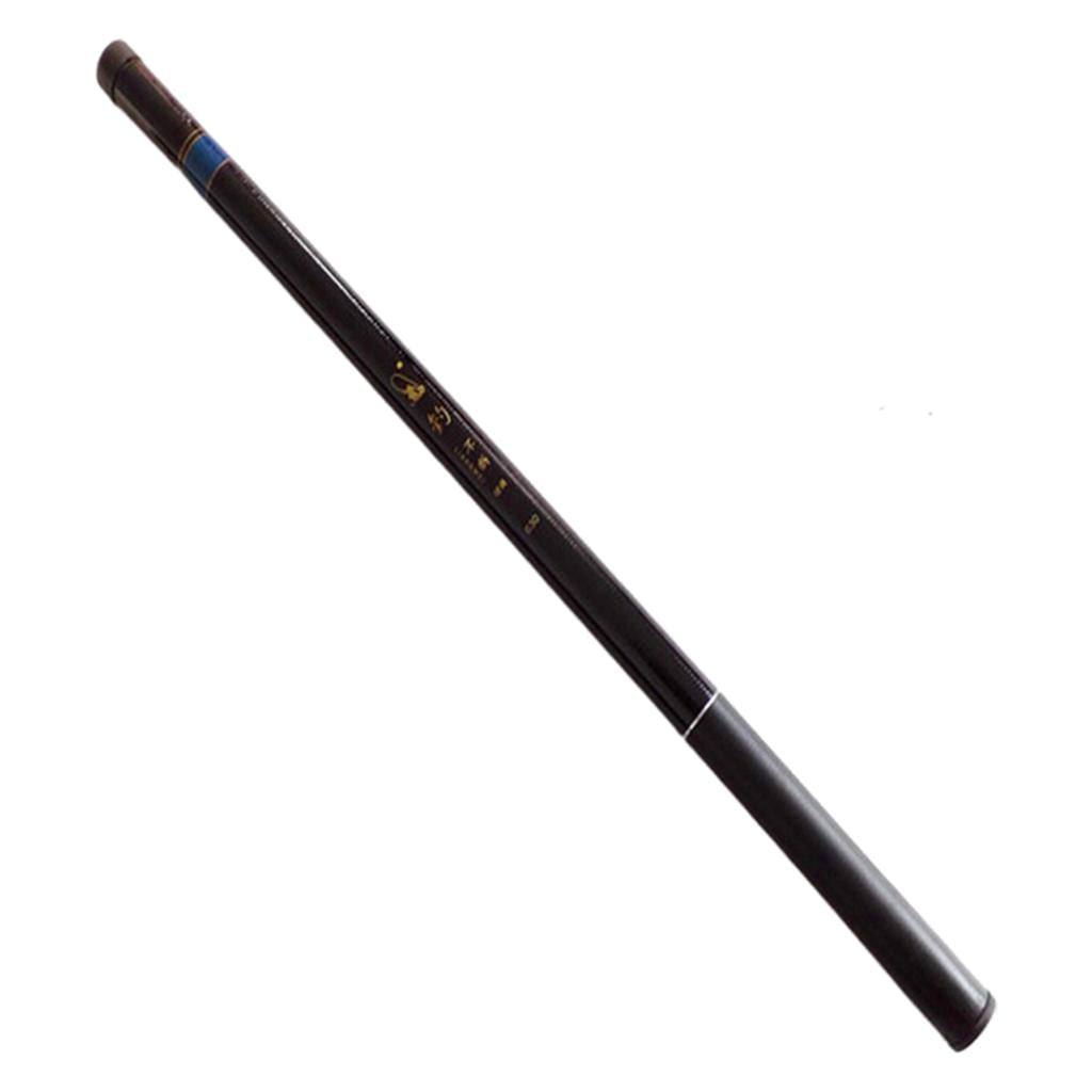 Wswqop Portable Fishing Rod Telescopic Ultralight Hard Pole for Stream Freshwater Fishing Pole Outdoor Equipment Supplies Accessories 4.5m