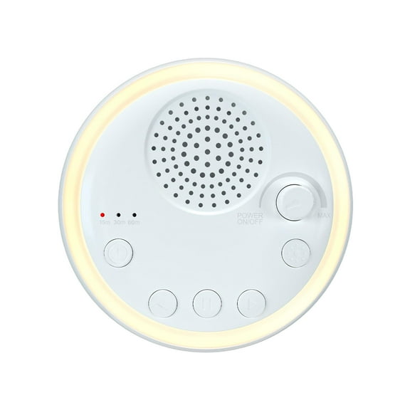 Wswqop Portable White Noise Sound Machine Compact Size 3 Timer Modes Baby Sound Machine