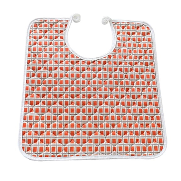 Wswqop Reusable Adult for Eating Large Clothing Water Absorption - Orange