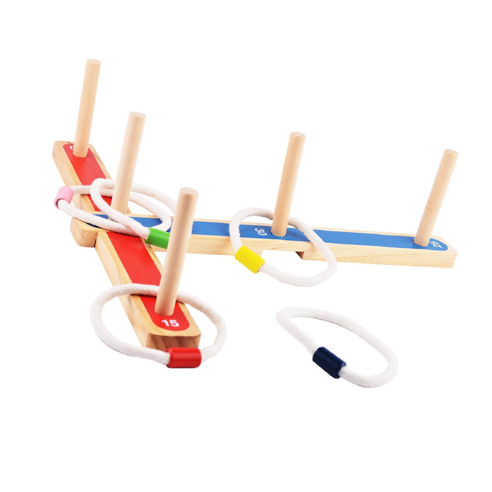 Wswqop Rings Hook Tossing Activity Fun Adults Family Carnival Games Education Toys Yard