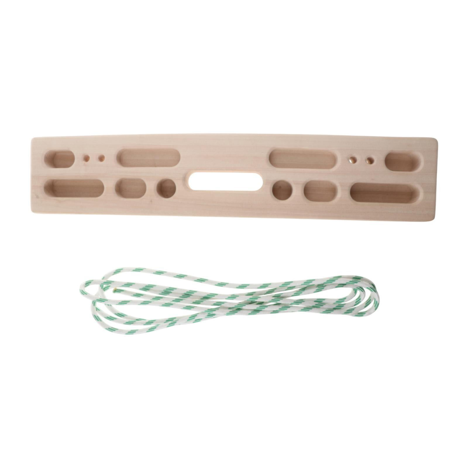 Wswqop Rock Climbing Hanging Board Training Function for Climbers Training Hanging Boar