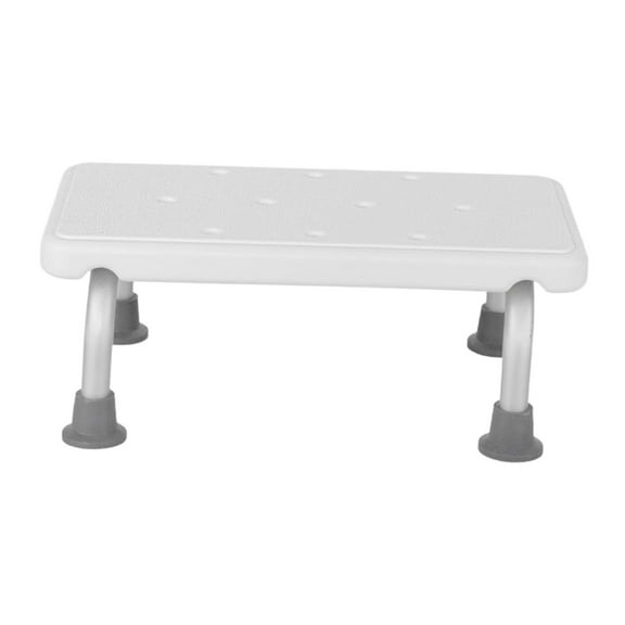 Wswqop Shower Bench Ergonomic Portable Multiuse Aluminum Alloy Easy to Clean Shoe Stool