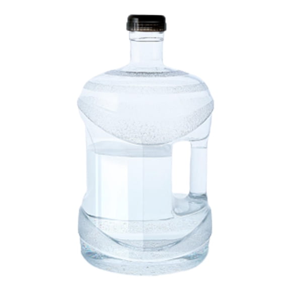Wswqop Thickened Water Dispenser Bottle Jug Mineral Water Barrel Reusable Bottled Water 5L Clear