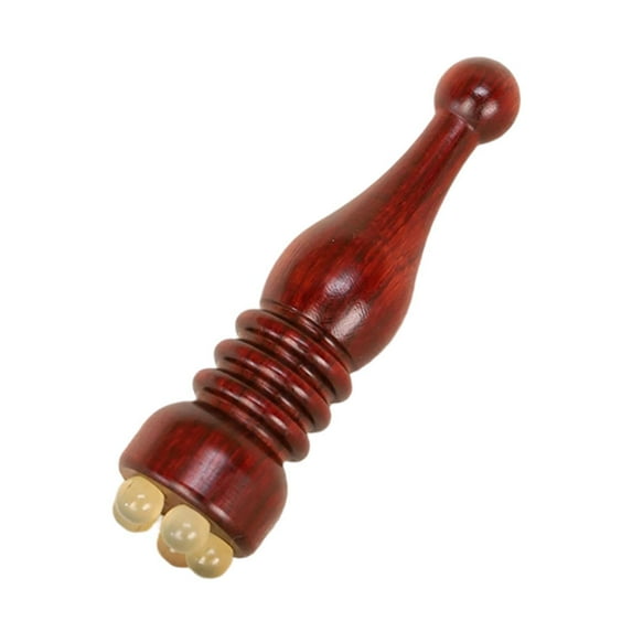 Wswqop Wooden Face Massage Eye Massage Tool Handheld Cellulite Massages Point Massaging Style G