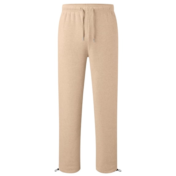 Wsysadlol All Season Kids Wide Leg Sweatpants Elastic Waist Joggers With Drawstring Loose Fit Long Trousers For Older Kids And Teens Khaki