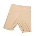 thumbnail image 1 of Wsysadlol High Waist Stretchy Kids Short Leggings Elastic Comfort Base Layer Bottoms For Daily Matching Beige, 1 of 4
