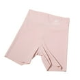 thumbnail image 1 of Wsysadlol High Waist Stretchy Kids Short Leggings Elastic Comfort Base Layer Bottoms For Daily Matching Pink, 1 of 6