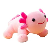 WtZbdo Axolotl Stuffed Animal Plush Toy,Cute Soft Salamander Plush Pillow,Kawaii Plushies Doll Toy for Kids