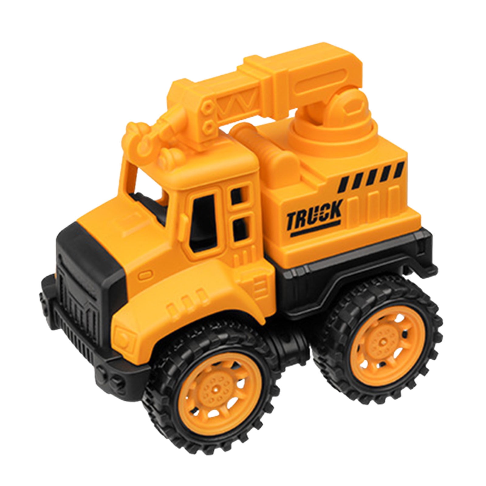 Kids Construction Vehicles 5-Pack Toy Set – Mini Dump Truck, Excavator & Loader (Yellow)