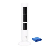 WtZbdo Tower Fan, Quiet Cooling Fan, Desk Table Fan with 70° Oscillating Fan, Space-Saving, Portable Small Bladeless Fan for Bedroom Office Home Desktop