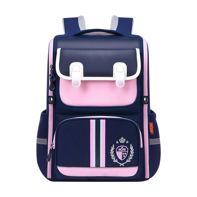 Wtsjunt Billabong Backpack for School Cheap School Supplies Elementary School Backpack For Girls Large Lightweight Kids School Bag Wide Open Bookbag For Children Plastic Walmart