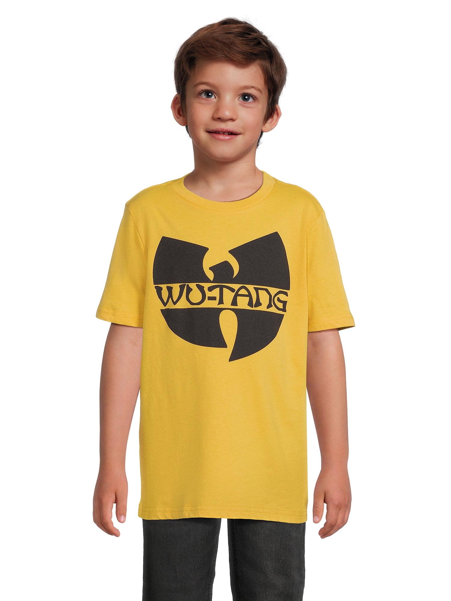 Wu Tang Boys Short Sleeve Graphic T-Shirt, Sizes 4-18 - Walmart.com