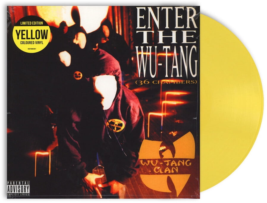 ●Wu-Tang Clan ウータン・クラン 帯付レコード　イエローバイナル Wu Tang Clan 36 Chambers
