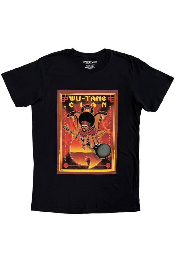 Wu-Tang Clan Unisex T-Shirt: Kung Fu (Black)