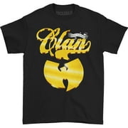 Wu Tang Clan Men's Gold Clan T-shirt Large Black