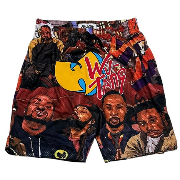 Wu Tang Clan Men's Headgear Classics Embroidered Logo Mesh