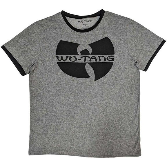 Wu-Tang Clan Unisex Ringer T-Shirt: Logo (Large)